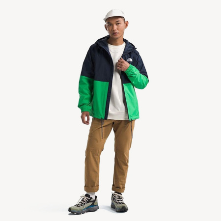 Куртка TNF Antora Rain Hoodie (Мужской; S; SummitNavy OpticEmerald)